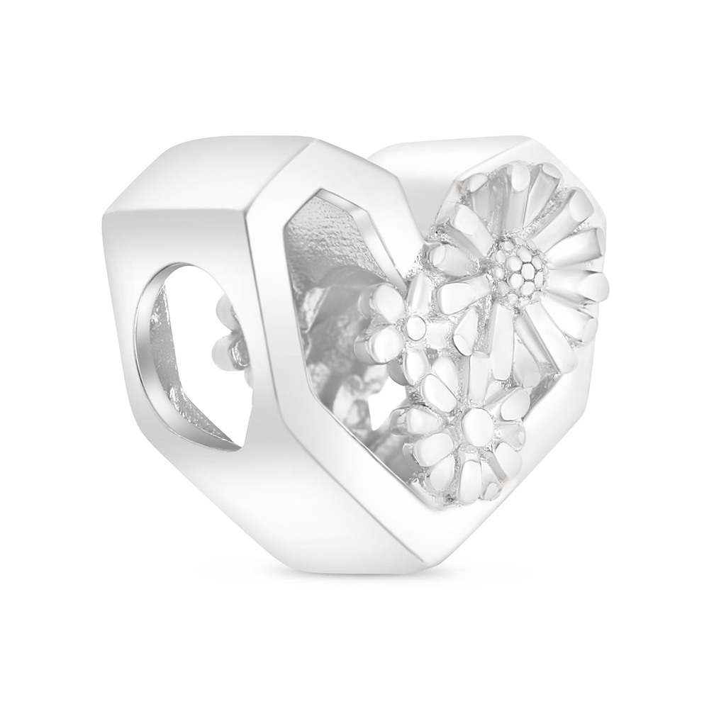 Sterling Silver 925 CHARM Rhodium Plated