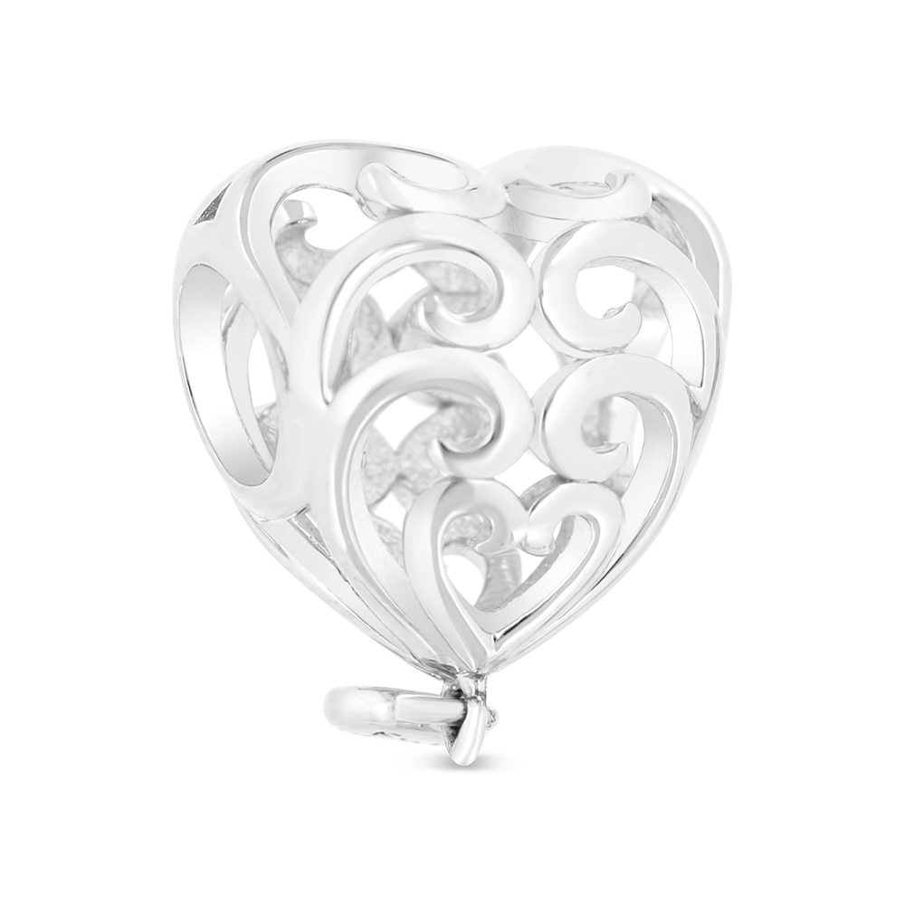 Sterling Silver 925 CHARM Rhodium Plated