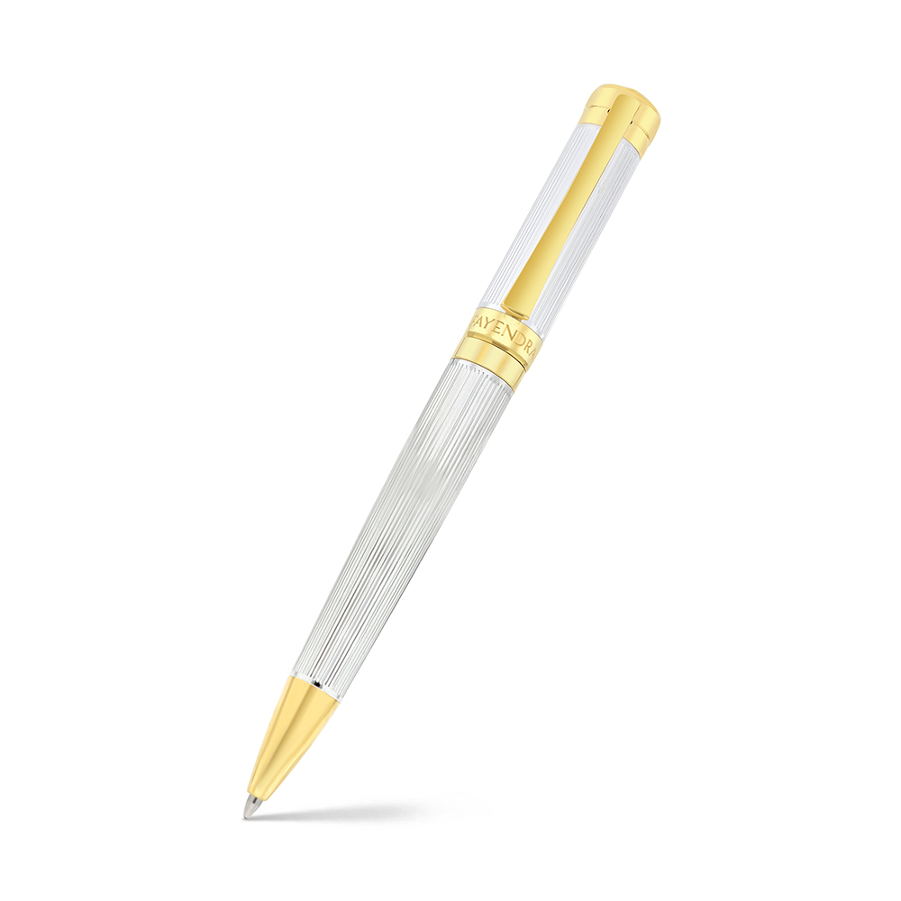 Fayendra Pen Rhodium And Gold Plated