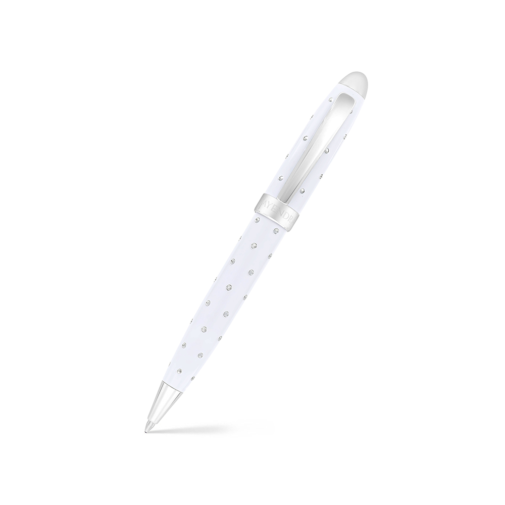 قلم فايندرا الفاخر مطلي فضي White lacquer