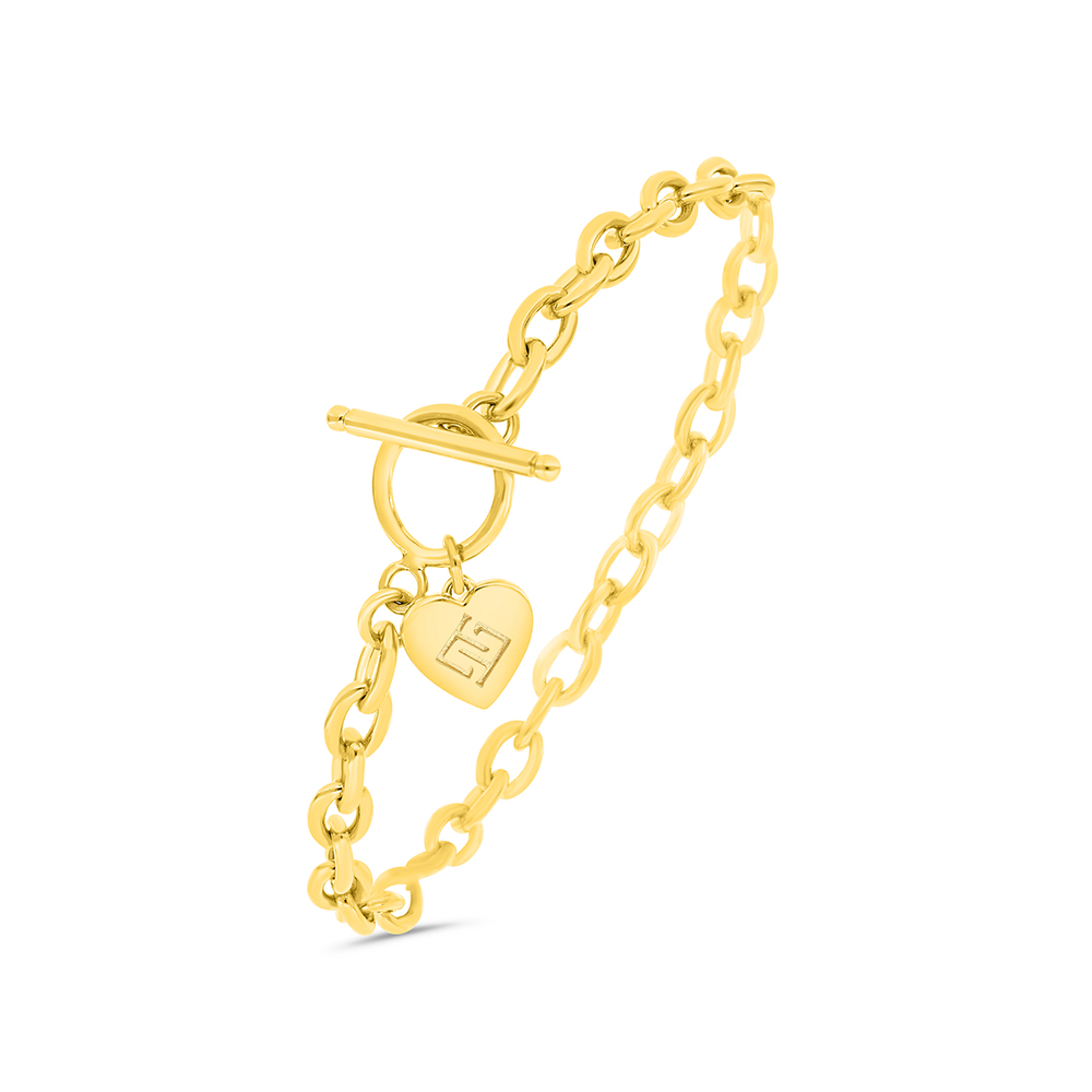 Sterling Silver 925 Bracelet Gold Plated 