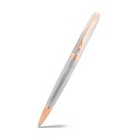 Fayendra Luxury Pen Silver And Ros Gold Plated Embedded With Calligraphy Engraving