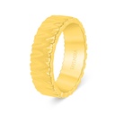 Sterling Silver 925 Ring Golden Plated 
