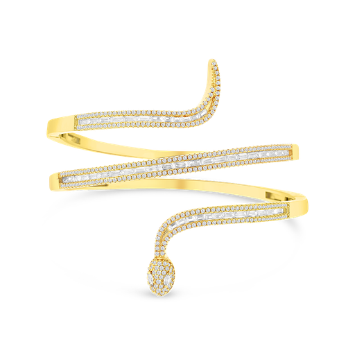 [BNG02WCZ00000A070] Sterling Silver 925 Bangle Gold Plated