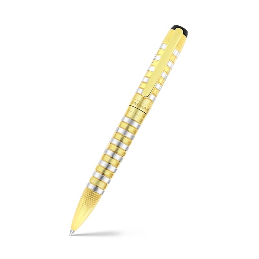 [PEN0900004000A006] Fayendra Pen Silver And Gold plated
