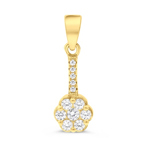 [PND02WCZ00000A823] Sterling Silver 925 Pendant Gold Plated