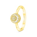 Sterling Silver 925 Ring Gold Plated