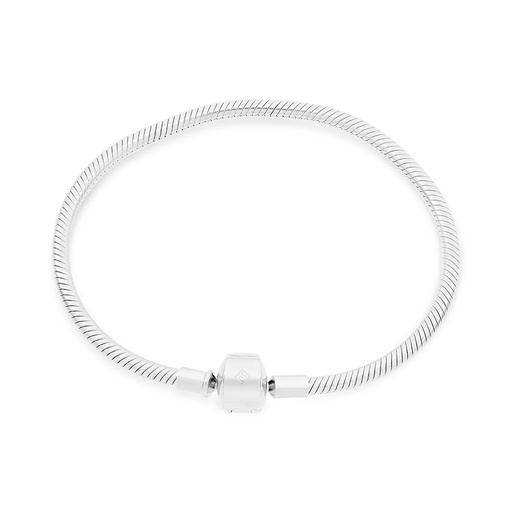 [BRC0100017000A868] Sterling Silver 925 Bracelet Rhodium Plated - 17 CM