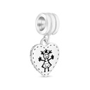 Sterling Silver 925 Pendant  Rhodium Plated
