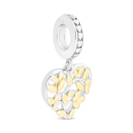 [PND2800000000A912] Sterling Silver 925 Pendant Rhodium And Gold Plated