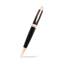 Fayendra Pen Rose Gold Plated black lacquer