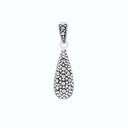 Sterling Silver 925 Pendant Embedded With Marcasite Stones