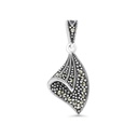 Sterling Silver 925 Pendant Embedded With Marcasite Stones