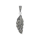 Sterling Silver 925 Pendant Embedded With Marcasite Stones