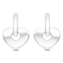 Sterling Silver 925 Earring Rhodium Plated