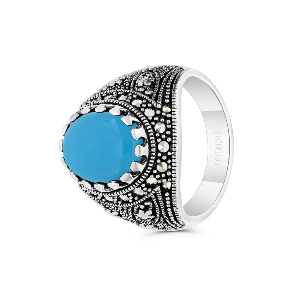 Sterling Silver 925 Mens Ring,Men Rings,Mens Silver Ring,Men Rings,Silver Turquoise Men 2024 Ring,Mens Turquoise Ring,Silver Mens Ring