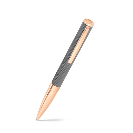 [PEN0903005000A030] Fayendra Luxury Pen Silver And Roes Gold And Gray Plated 