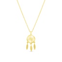 Sterling Silver 925 Necklace Gold Plated