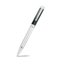 Fayendra Luxury Pen Silver And Green Plated  And The Bottom Silver Plated
