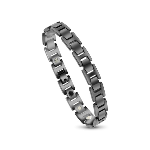 [BRC0900000000A168] Stainless Steel 316L Bracelet, Black Plated For Men