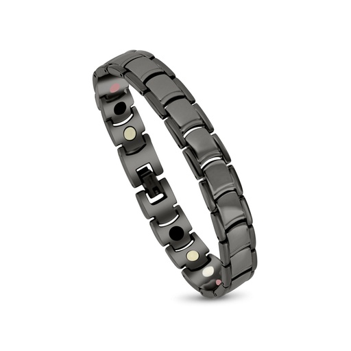 [BRC0900002000A178] Stainless Steel 316L Bracelet, Black Plated For Men