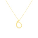 Sterling Silver 925 Necklace Golden Plated 