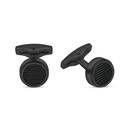 Stainless Steel Cufflink 316L Black Plated