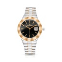 Stainless Steel 316 Watch Steel And Rose Gold Color For Men - BROWN DIAL