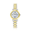 Stainless Steel 316 Watch Steel And Golden Color - SILVER DIAL