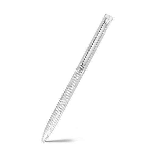 [PEN0900005000A132] Fayendra Luxury Pen Silver Plated