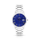 Stainless Steel 316 Watch Silver Color For Men - BLUE DIAL