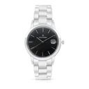 Stainless Steel 316 Watch Silver Color - BLACK DIAL