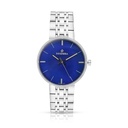 Stainless Steel 316 Watch Silver Color For Men - BLUE DIAL