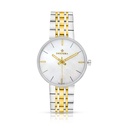 Stainless Steel 316 Watch Silver And Golden Color For Men - WHITE DIAL