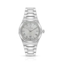 Stainless Steel 316L Watch Silver Color For Men - white MOP dial 