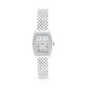 Stainless Steel 316L Watch Silver Color With White Zircon - white MOP dial 